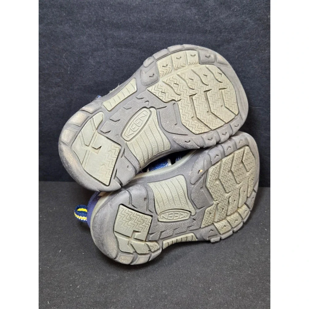 Keen Newport H2 Kids Blue Grey Outdoor Water Sandals Shoes 1009938 Size 8 US